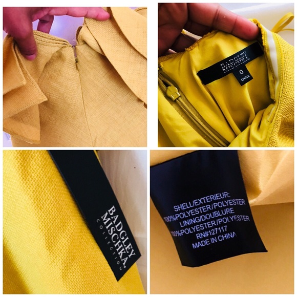 BADGLE MISCHKA WOMEN’S KIERAN RUFFLE DRESS - Picture 7 of 8